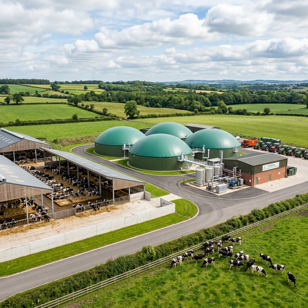 Biogas Plants at Cattle Farms